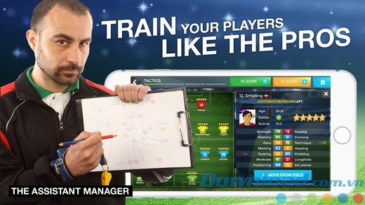Huấn luyện cầu thủ và chọn chiến thuật phù hợp