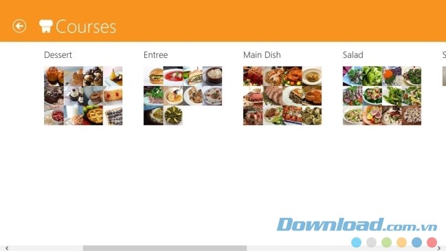 Cook with YumvY phân loại món ăn nhanh hơn