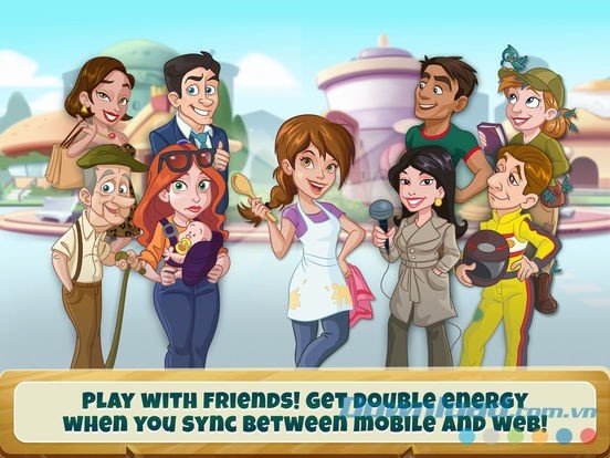 Kết nối Game Center và Facebook để chơi game cùng bạn bè