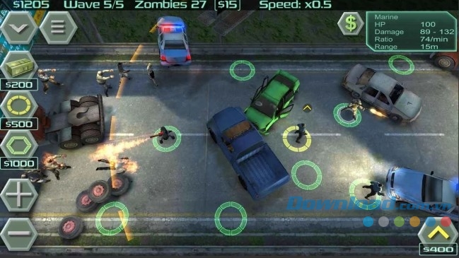 Tiêu diệt zombie và bảo vệ thành phố