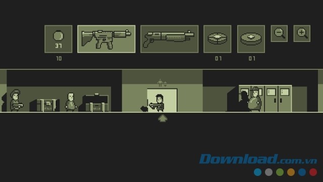 Chiến đấu với nhiều kẻ địch hung hãn xuất hiện trong game bắn súng miễn phí Bloody Walls cho PC Chiến đấu với nhiều kẻ địch hung hãn xuất hiện trong game bắn súng miễn phí Bloody Walls cho PC