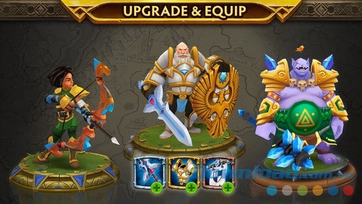 Nâng cấp và trang bị vũ khí, năng lực đặc biệt cho quân đội