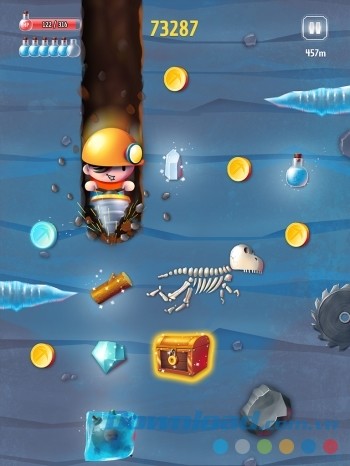 Game đào mỏ gây nghiện theo phong cách Endless Run
