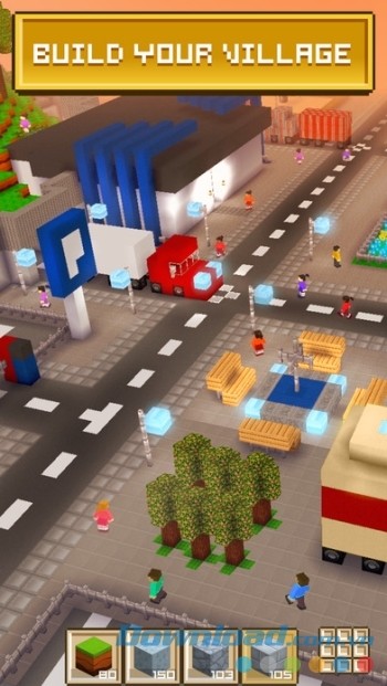 Phát triển thế giới sáng tạo trong Block Craft 3D