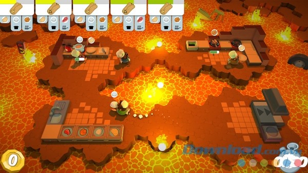 Bối cảnh trò chơi thay đổi liên tục, không gây nhàm chán