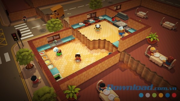 Overcooked trò chơi giải trí hoàn hảo để gia tăng tinh thần đoàn kết