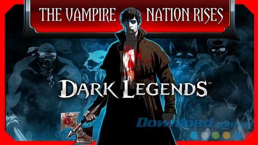 Game nhập vai cuộc chiến ma cà rồng Dark Legends