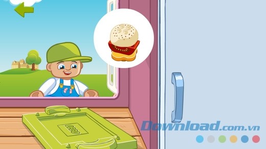 Phục vụ món ăn cho những người bạn đáng yêu 