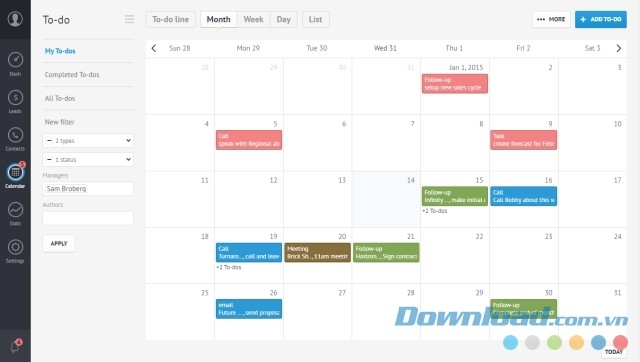 Lập kế hoạch làm việc kèm thông báo nhắc nhở thông minh Lập kế hoạch làm việc kèm thông báo nhắc nhở thông minh