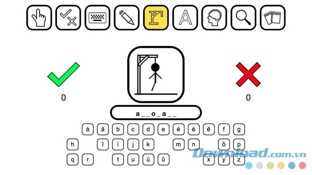 Trò chơi Hangman kinh điển và hấp dẫn
