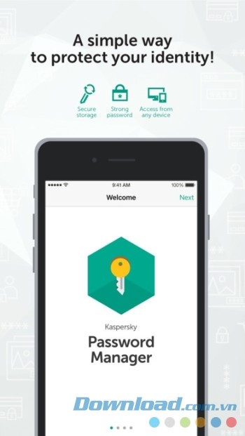 Quản lý mật khẩu an toàn trên Kaspersky Password Manager 