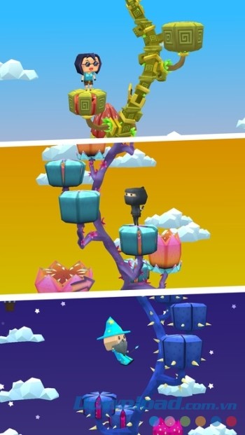 Chơi game trong nhiều bối cảnh khác nhau Chơi game trong nhiều bối cảnh khác nhau