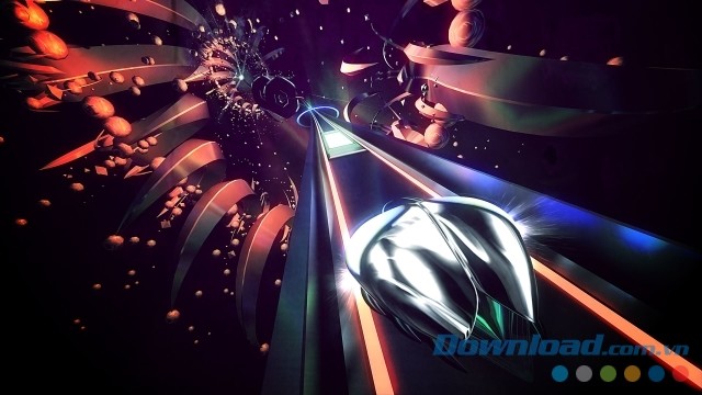 Khám phá không gian bắt mắt của game nhịp điệu Thumper cho máy tính
