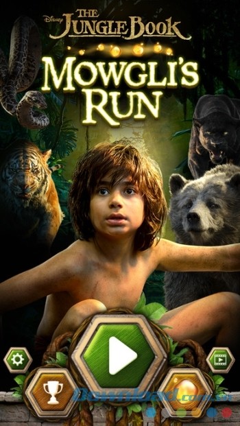 Game hành động Endless Run miễn phí Mowgli's Run 