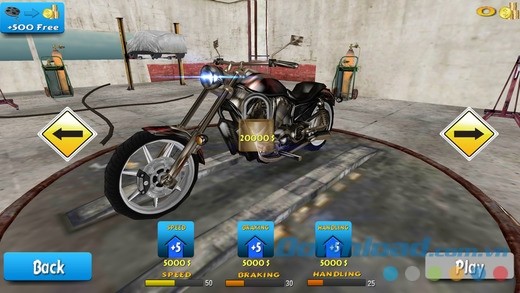 Điều khiển xe bằng đầu trong môi trường 3D sinh động Điều khiển xe bằng đầu trong môi trường 3D sinh động