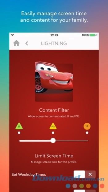 Quản lý thời gian trải nghiệm DisneyLife của bé Quản lý thời gian trải nghiệm DisneyLife của bé