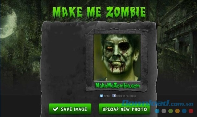 Tạo ảnh Halloween độc đáo chỉ mất vài giây Tạo ảnh Halloween độc đáo chỉ mất vài giây