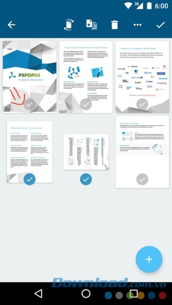 Tạo file PDF mới từ file cũ