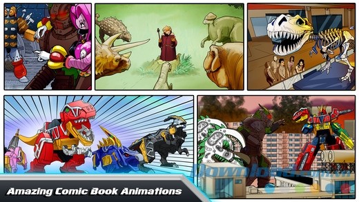 Cốt truyện được phát triển từ phim Power Rangers