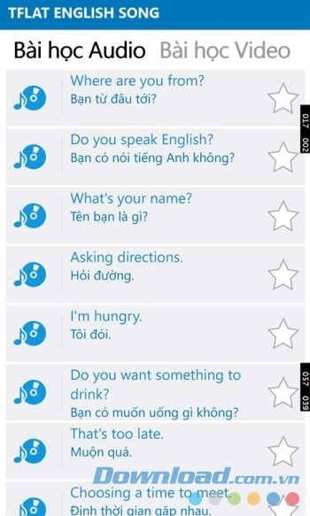 Tuyển tập video tiếng anh hay nhất