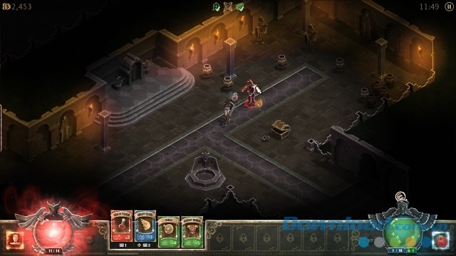 Khám phá các ngục tối sâu thẳm trong game nhập vai Book of Demons cho máy tính