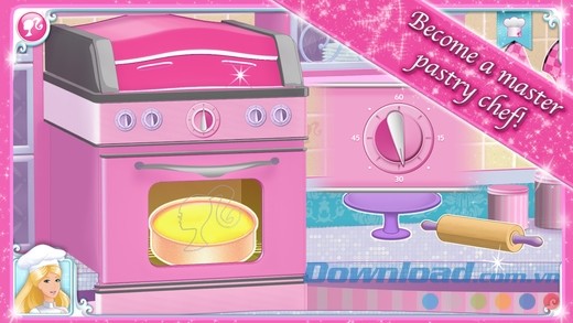 Trở thành vua đầu bếp tài năng trong Barbie Best Job Ever