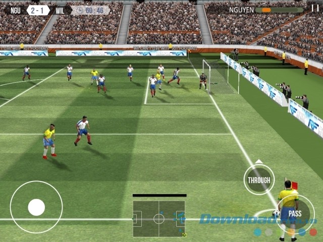 Real Football 2017 mô phỏng chân thực không khí bóng đá sôi động