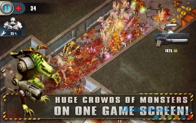 Chiến đấu chống lại binh đoàn quái vật khổng lồ trong Alien Shooter Chiến đấu chống lại binh đoàn quái vật khổng lồ trong Alien Shooter