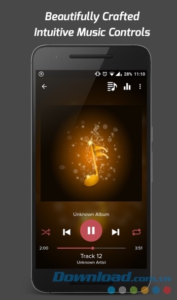 Điều khiển phát nhạc trực quan