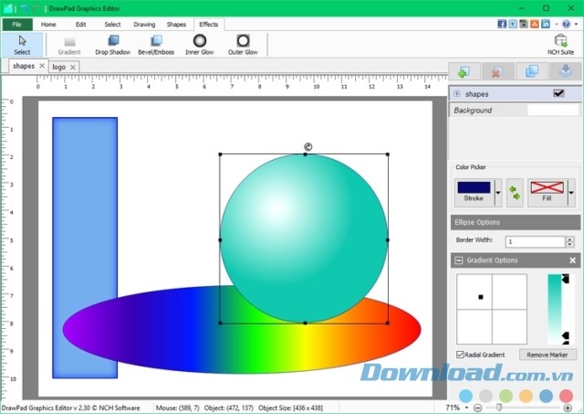  DrawPad Graphic Editor công cụ chỉnh sửa ảnh chuyên nghiệp không kém Photoshop