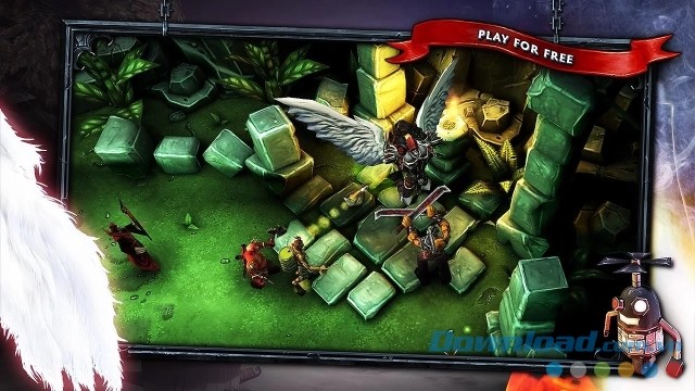 Chơi game hoàn toàn miễn phí và tham gia những trận đánh boss hoành tráng