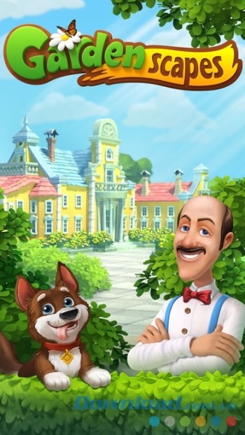 Phiêu lưu trong lâu đài hoa Gardenscapes và khám phá nhiều điều bí ẩn 