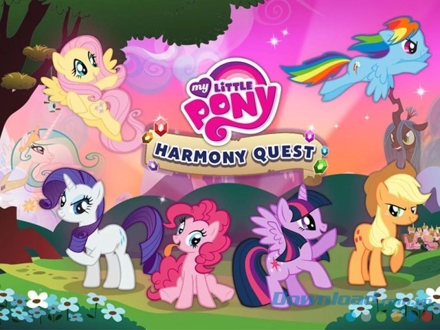 Game phiêu lưu hành động kết hợp giải trí My Little Pony: Harmony Quest Game phiêu lưu hành động kết hợp giải trí My Little Pony: Harmony Quest