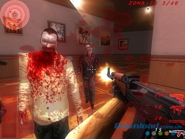 Game bắn súng diệt zombie góc nhìn thứ nhất Zombie Outbreak Shooter 