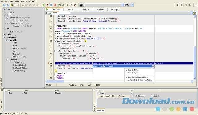 Vrode Script Editor phần mềm hỗ trợ phát triển ứng dụng thông minh cho lập trình viên