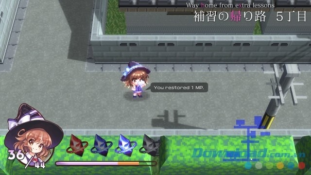 Tìm cách phục hồi điểm phép thuật trong game nhập vai A Magical High School Girl cho máy tính