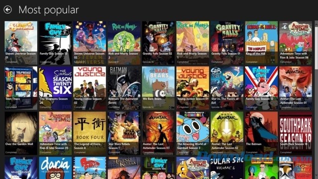 Cartoon Tube HD cập nhật mọi bộ phim hoạt hình "hot" nhất hiện nay