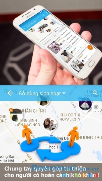 chung tay quyên góp từ thiện
