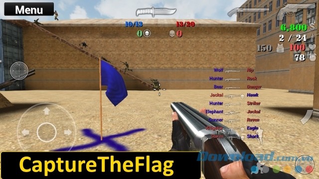 Ngắm bắn chính xác và tiêu diệt mục tiêu