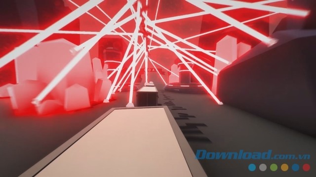 Né tránh laze nguy hiểm trong game vui cho máy tính, Mac và Linux Clustertruck