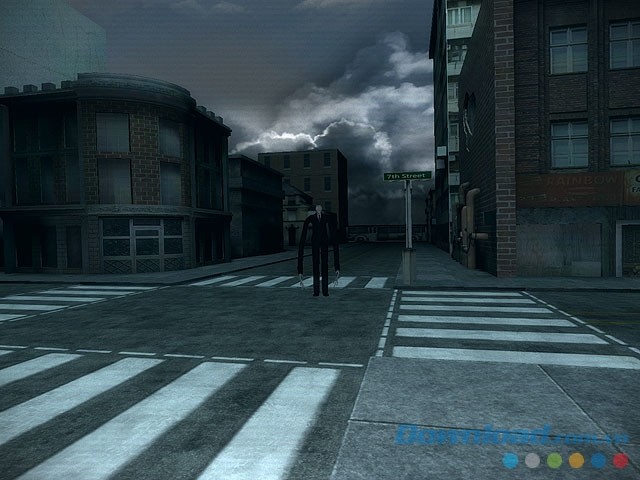 Tránh đối mặt với Slender Man trên đường phố