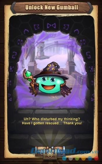 Mở khóa những gumball mới