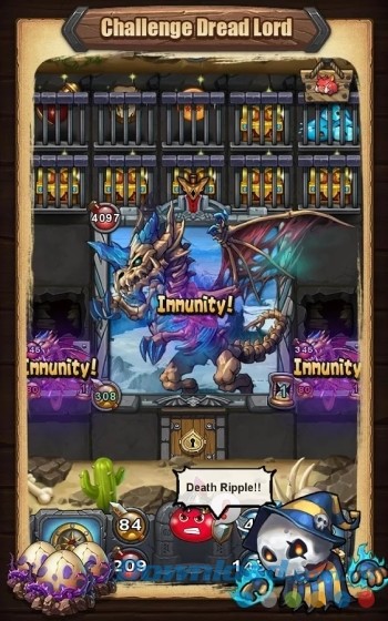 Thách thức với Ác vương ác vương