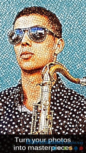 Áp dụng các bộ lọc yêu thích