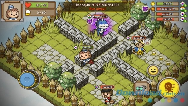 Chạy trốn lời nguyền trong các môi trường khác nhau