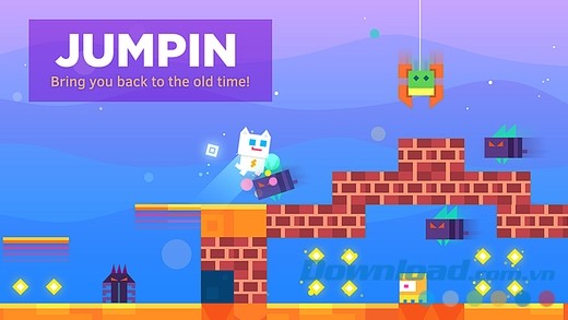  Thiết kế đồ họa đẹp và vui mắt trong Super Phantom Cat cho iOS