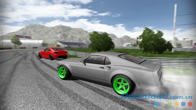 So tài với đối thủ khác trong game mô phỏng đua xe Peak Angle: Drift Online cho máy tính