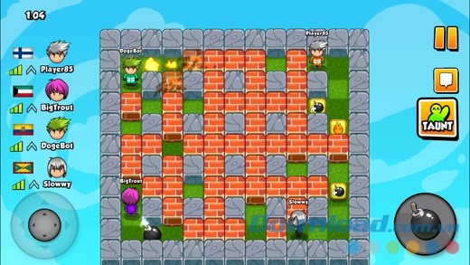 Tham gia thi tài đặt bom cùng bạn bè khắp thế giới Tham gia thi tài đặt bom cùng bạn bè khắp thế giới