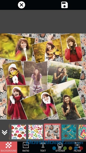 Chọn nền ảnh độc đáo