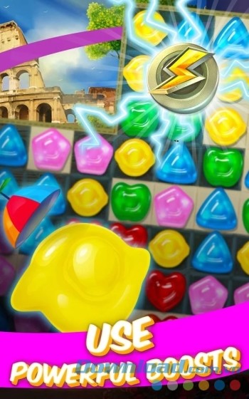 Sử dụng các Boost để phá nhiều kẹo hơn